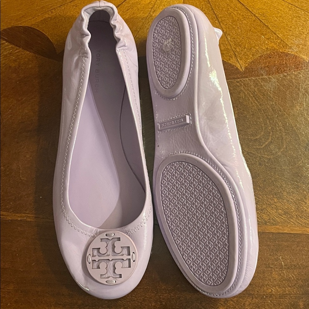 Tory Burch Women's Purple Ballet Flats